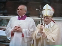 Benedict XVI First Mass