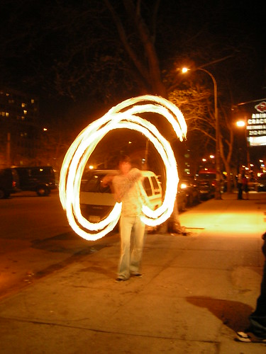 fire spinners