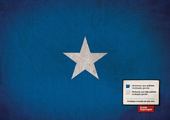 Somalia: Azul, mujeres que sufren mutilación genital. Blanco, mujeres que no sufren mutilación genital. 