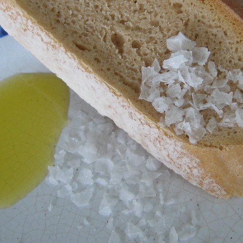 Bread, Olive oil & Maldon Sea Salt