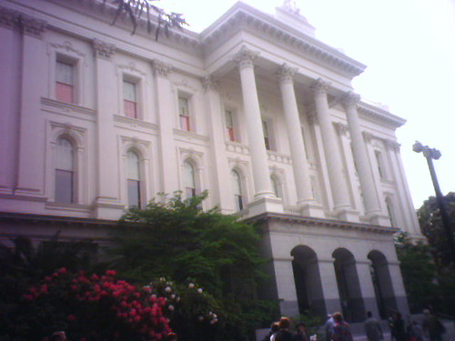 Outside of the Capitol