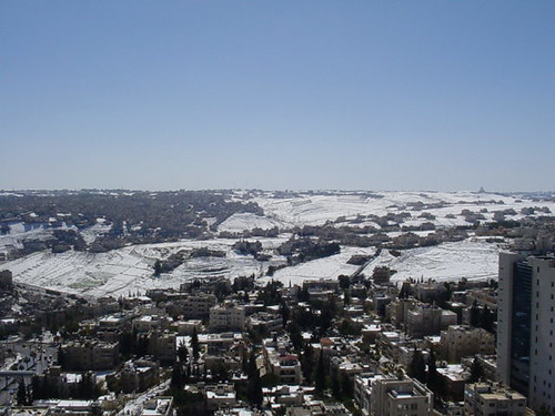 Amman in the snow