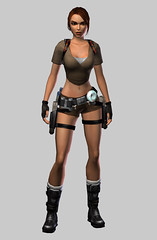 New look of Lara Croft (front)