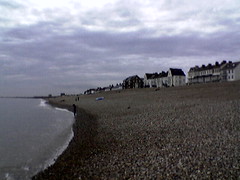 Hythe beach 2nd May 2005, it was sunnier than it looks