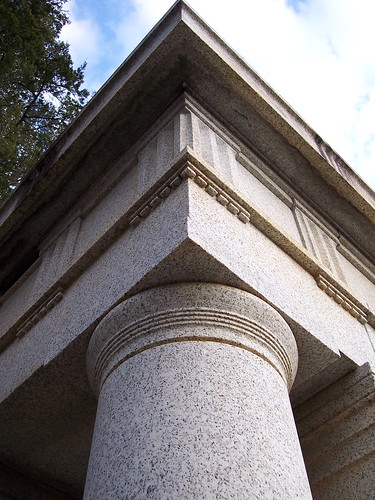 architectural detail of the Erksine Mausoleum