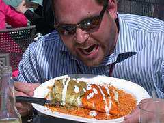 Tim and his Massive Burrito
