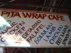 Falafel at the Pita Wrap Cafe on Dunsmuir - 3