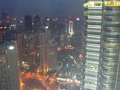 An evening view from the Petronas Twin Towers (2)