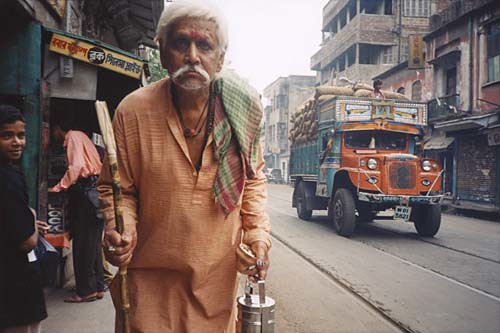 Man on Street © Puja