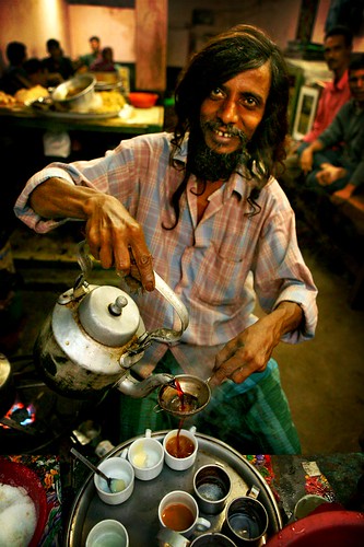Cool Bangladeshi Tea Dude -- by Philippe Tarbouriech